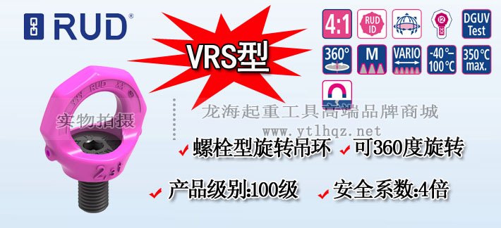 路德VRS型螺栓旋轉(zhuǎn)吊環(huán) 路德VRS型螺栓旋轉(zhuǎn)吊環(huán)