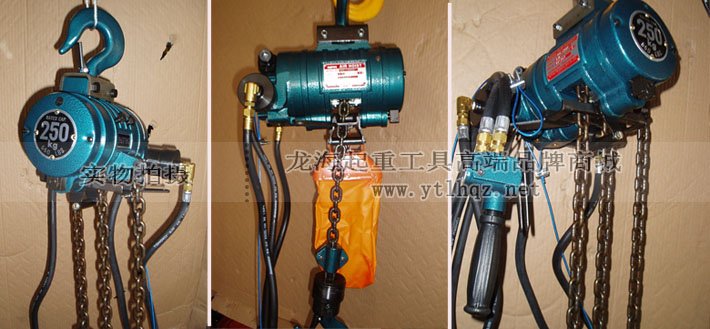 RHL-250P按鈕式氣動葫蘆細節圖 RHL-250P按鈕式氣動葫蘆細節圖