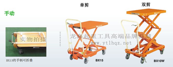 Bishamon手動升降平臺車圖片 Bishamon手動升降平臺車圖片