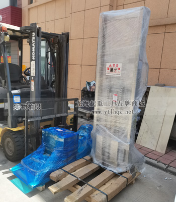 不銹鋼液壓堆高車發貨圖